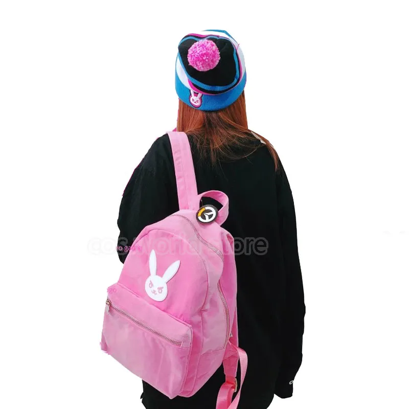 Women'S Bags Going Out - Anime Game Overwatch Dva Cosplay Rugzak