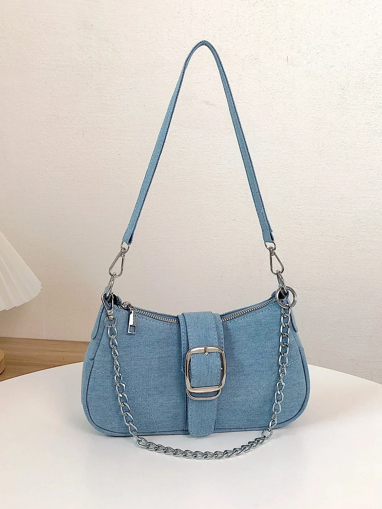 Women Bags Jeans - Klein design jeanstas Nieuwe cross-schoudertas voor
