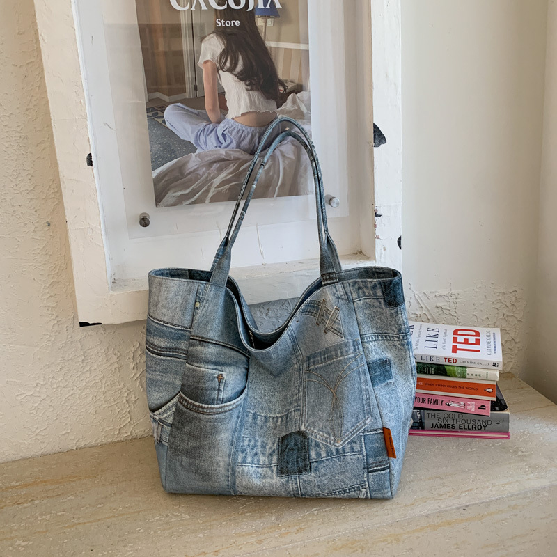 Women Bags Jeans - SHELKSBAG Jeans Dames Portemonnee voor Dames