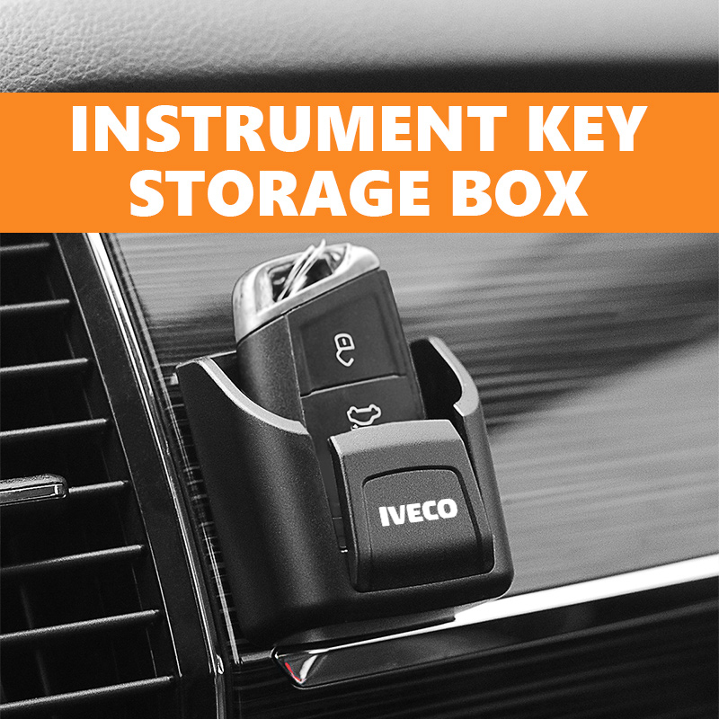 Box Bag Rigid - Auto Dashboard Hangende ID-kaart Sleutel Opbergdoos