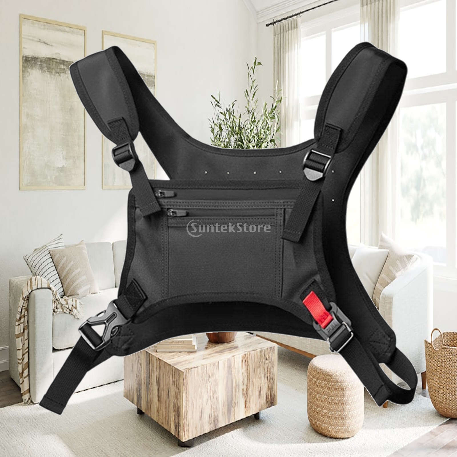 Women Bags Pack - Heren Dames Borsttas Utility Verstelbare riem