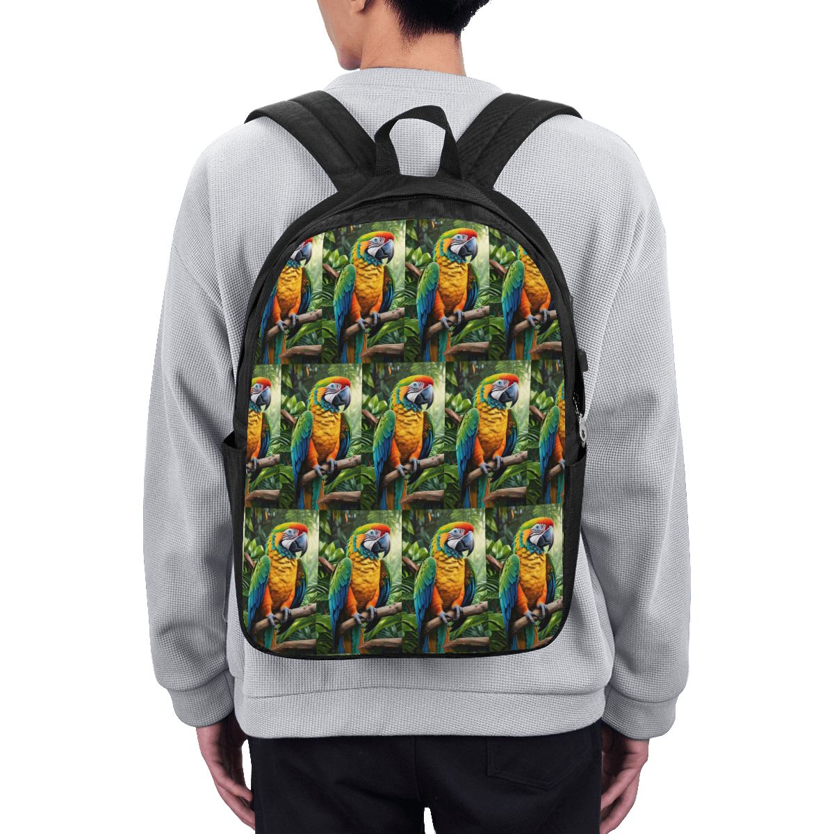 Women'S Bag - Leuke Macaw Parrots Rugzak Reisnotebooktas Computer