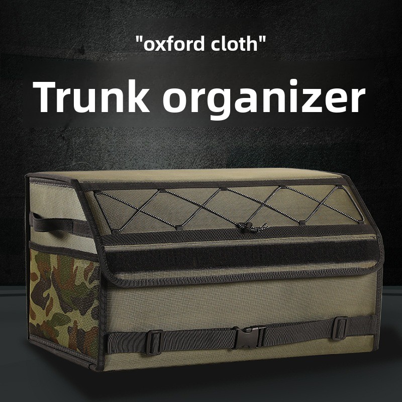 Box Bag Rigid - Opvouwbare multifunctionele kofferbakorganizer met stevige wanden,