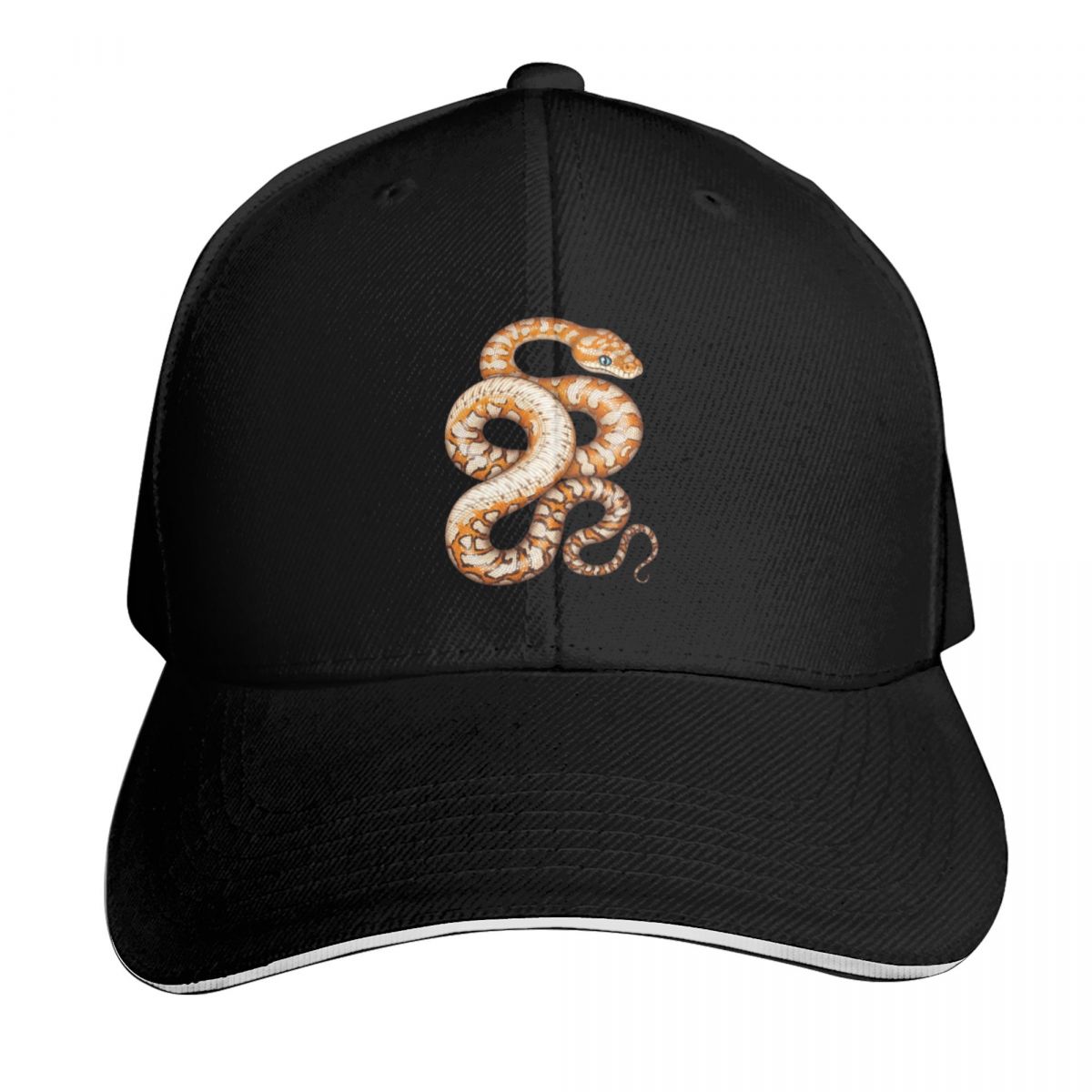 Women Bags Outlet - Centralian Carpet Python Baseball Cap Strandtas
