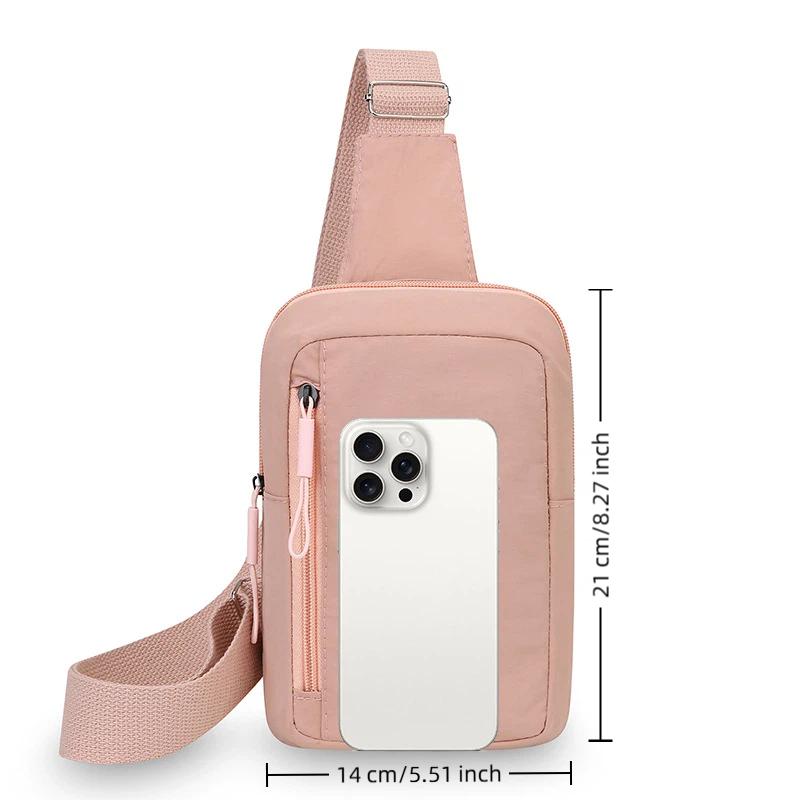 Women'S Bags Going Out - Mini-slingbag Stijlvolle crossbody borstrugzak Duurzaam nylon