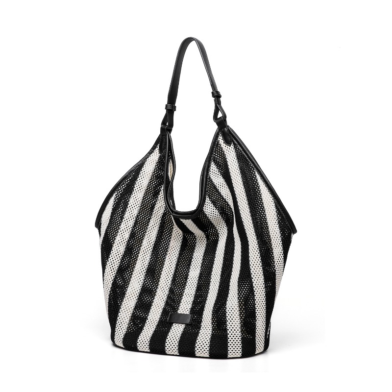 Gestreepte geweven draagtas me - Women'S Xl Bags recensie en prijs
