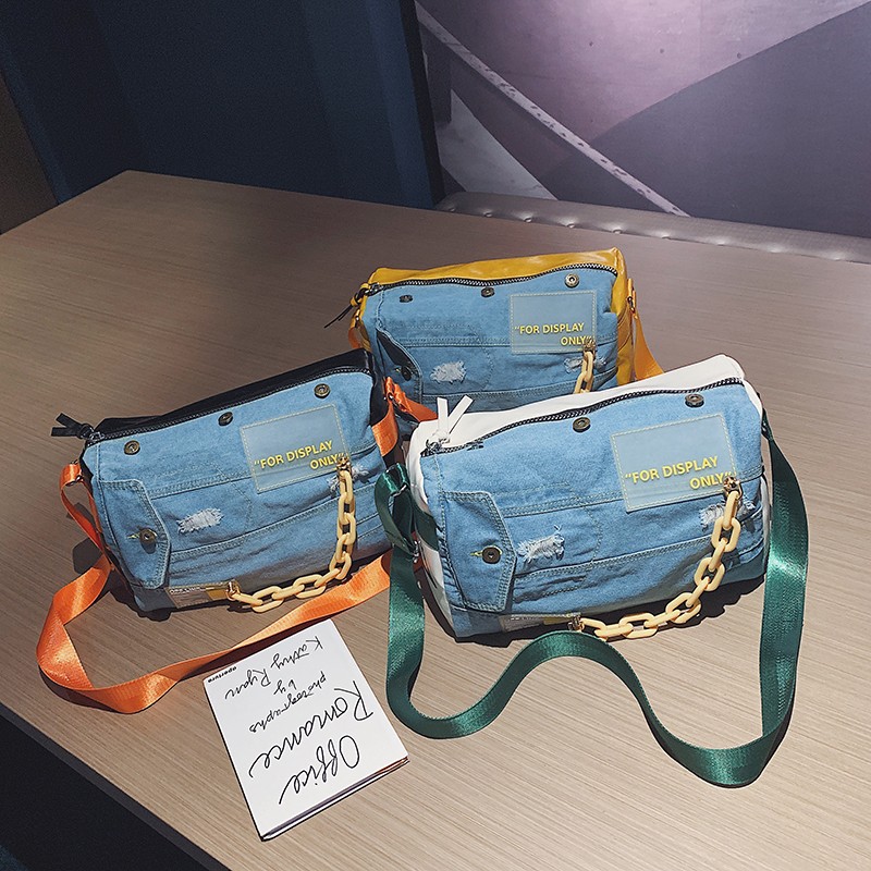 Mode Denim Vrouwen Schoudertas - Women Bags Jeans recensie en prijs