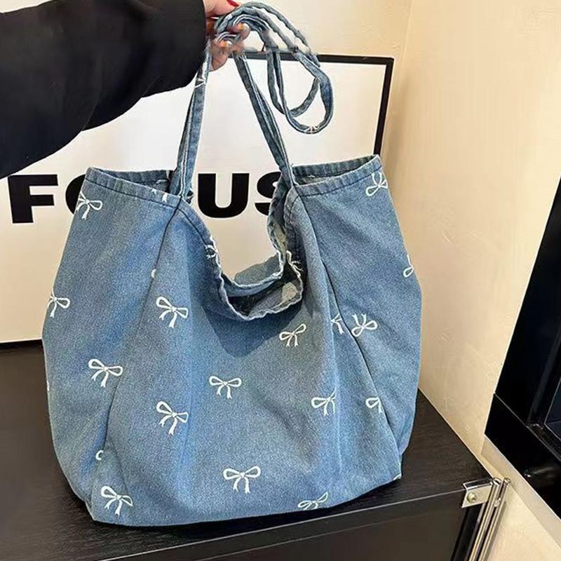 Dames denim canvas draagtas me - Women Bags Jeans recensie en prijs
