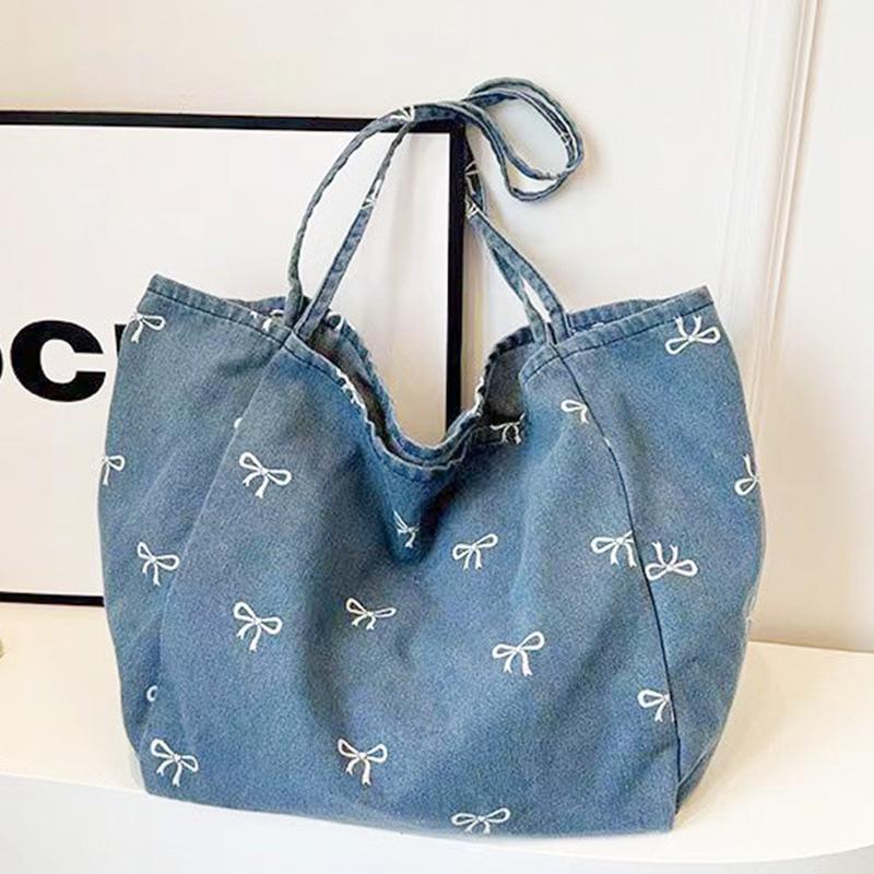 Dames denim canvas draagtas me - Women Bags Jeans recensie en prijs