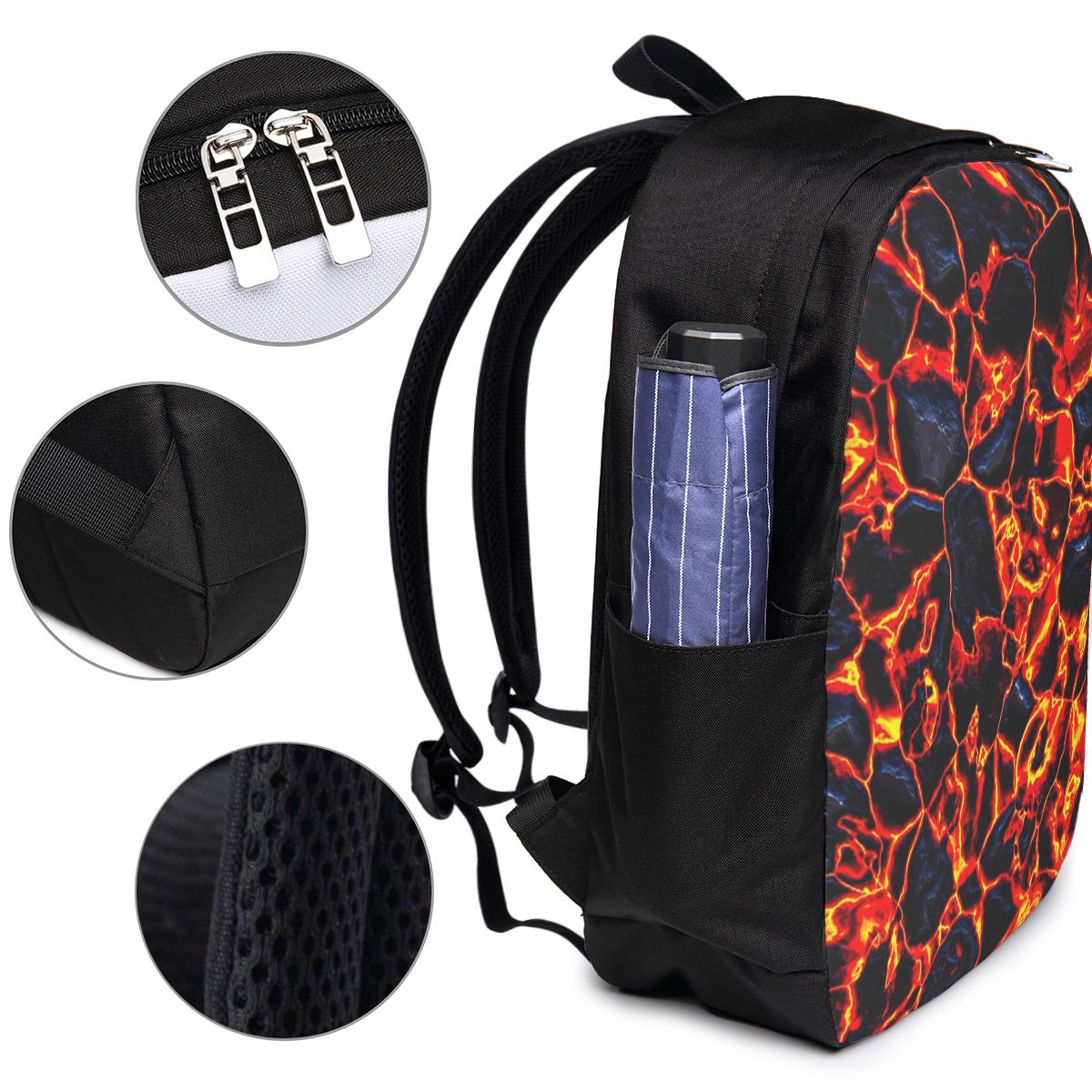 Magma Volcano Lava Fire Rugzak - Women'S Bag recensie en prijs