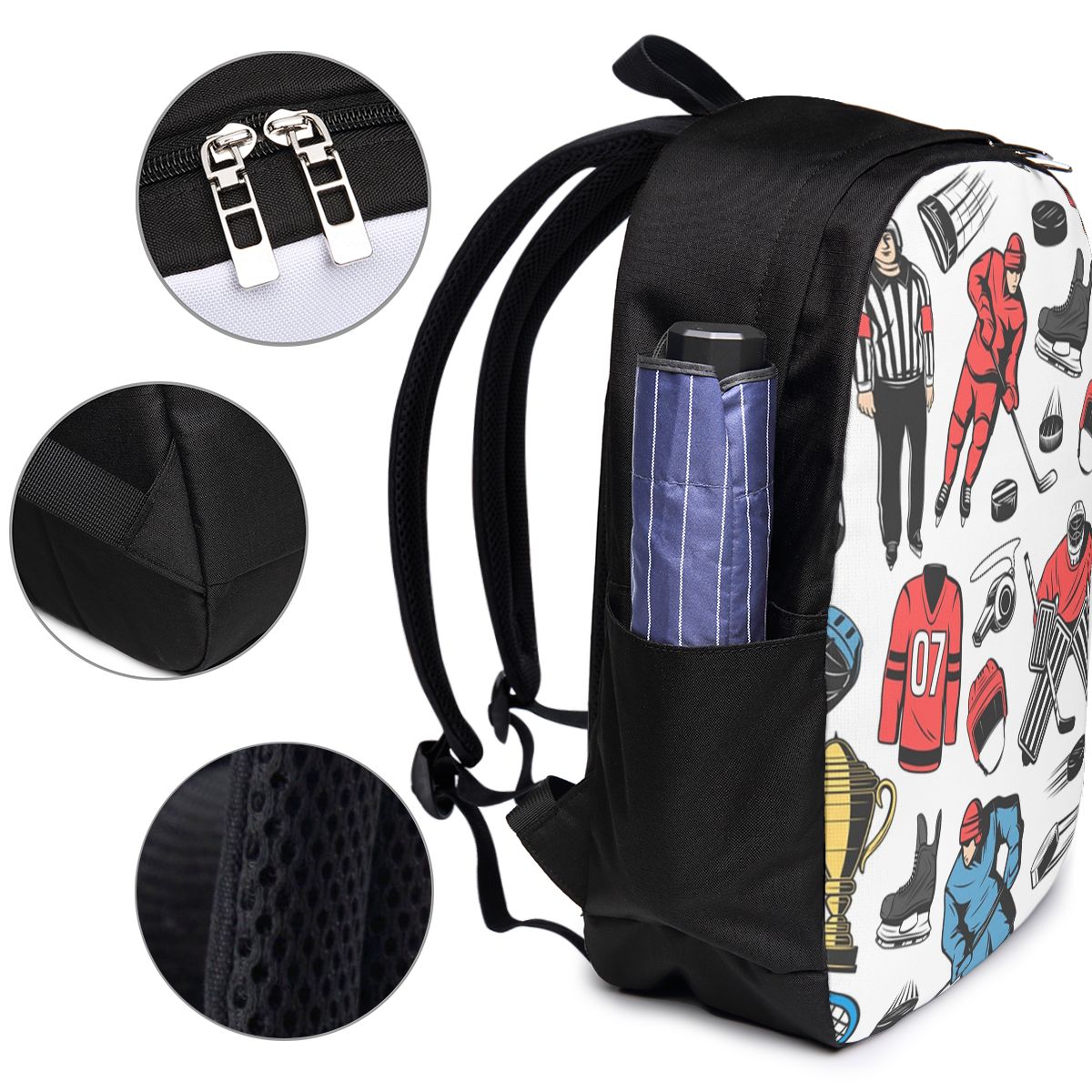 IJshockeyspelers op de ijsbaan - Women'S Bag recensie en prijs