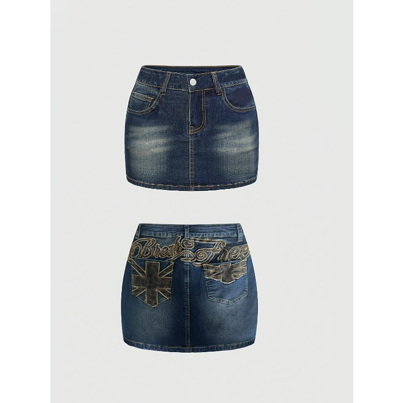 Zomer Denim Retro Kort Rokje v - Women Bags Jeans recensie en prijs