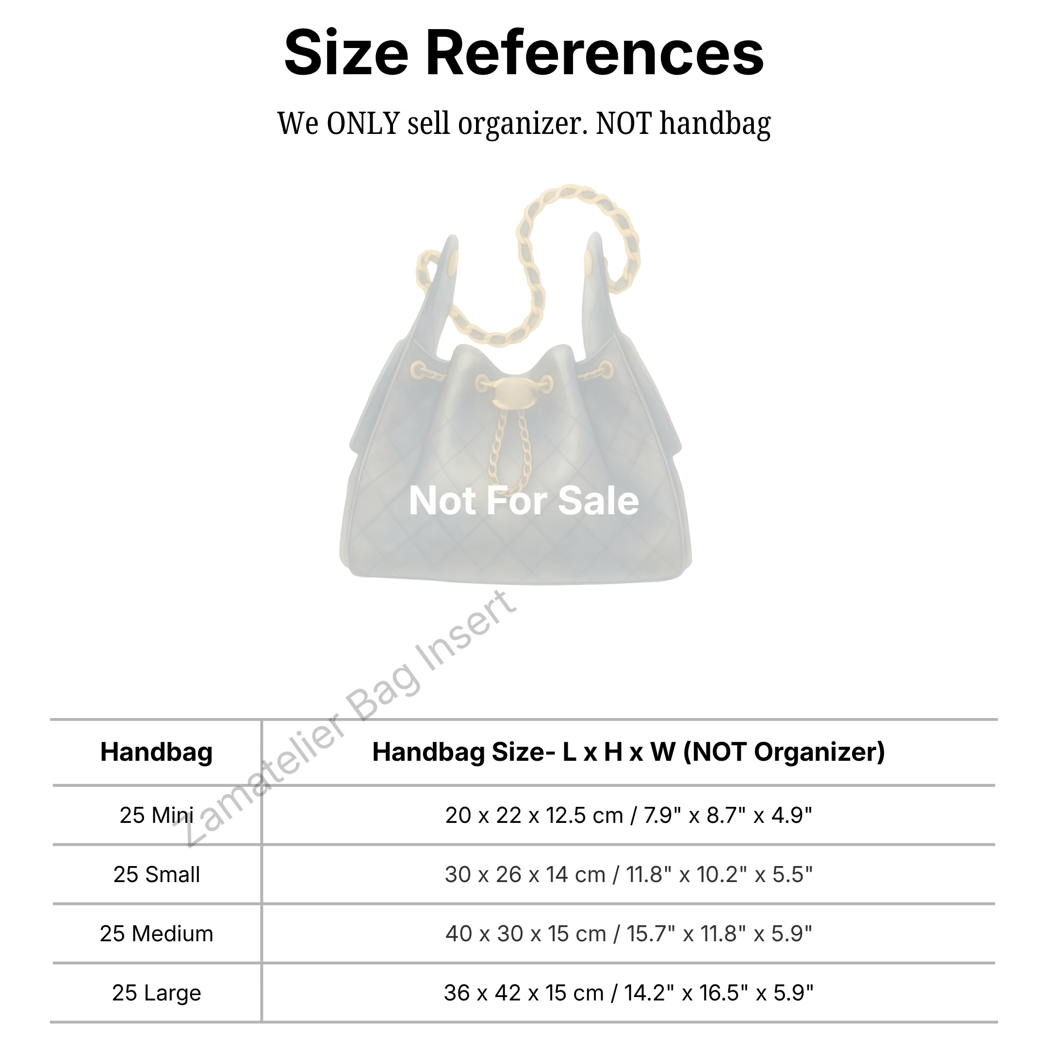 Op maat gemaakte zijden inlay  - Women'S Bag recensie en prijs