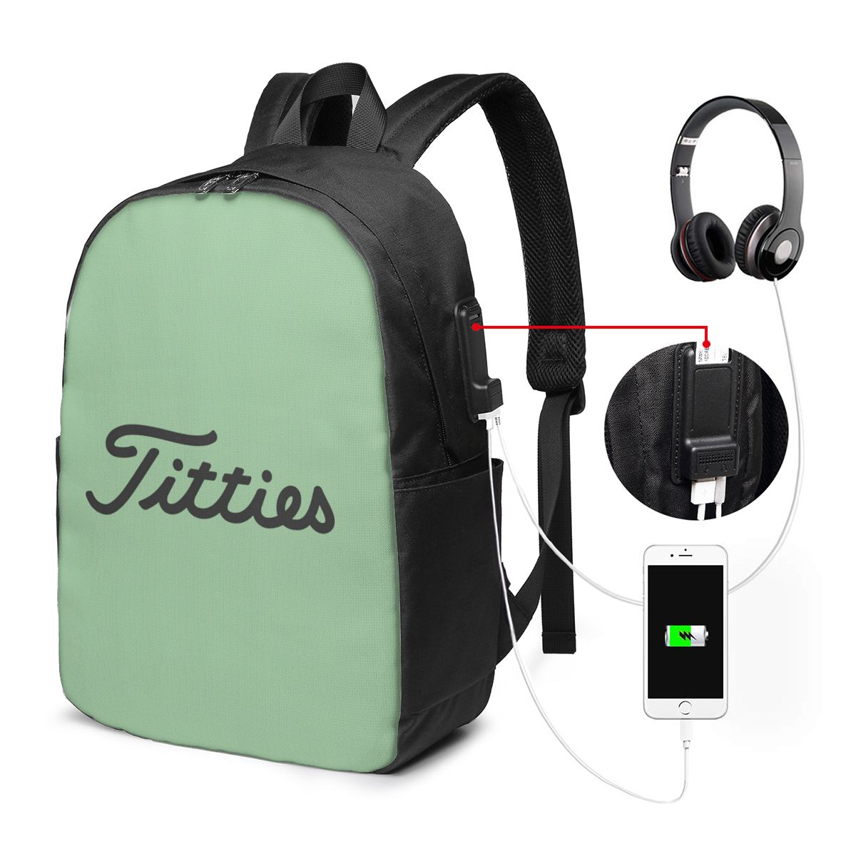 Titties Golfbalrugzak Reisnote - Women'S Bag recensie en prijs