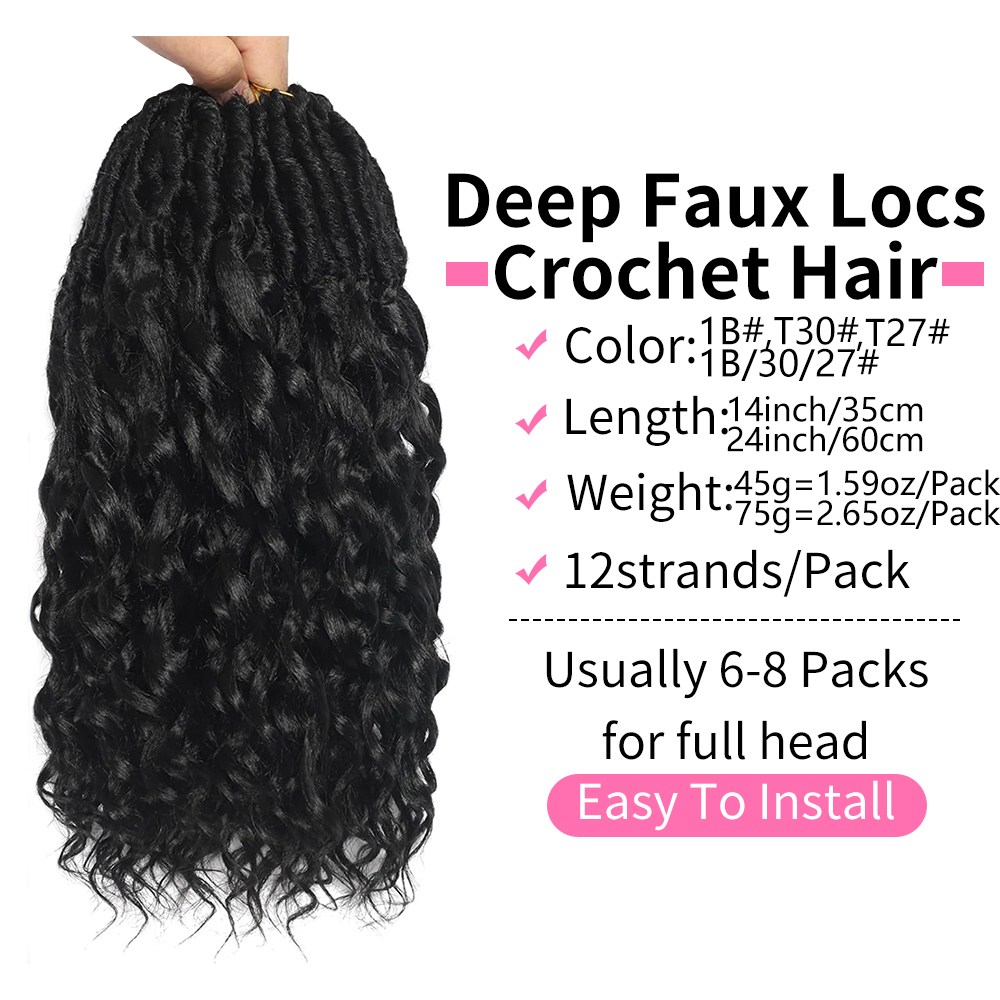 Diep Faux Locs gehaakt haar vo - Women Bags Pack recensie en prijs