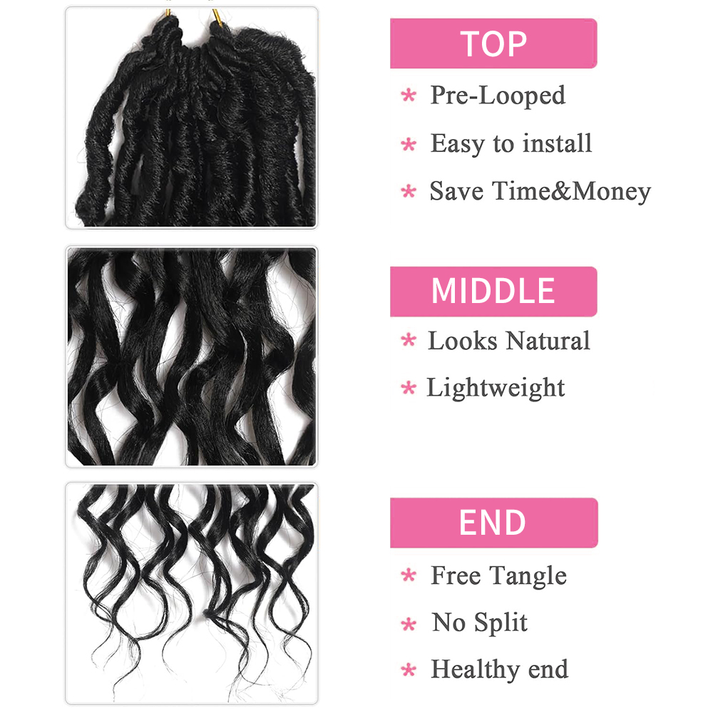 Diep Faux Locs gehaakt haar vo - Women Bags Pack recensie en prijs