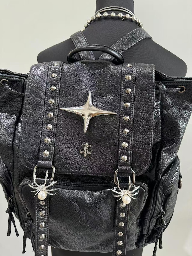 Gothic Punk PU lederen schoude - Women'S Xl Bags recensie en prijs