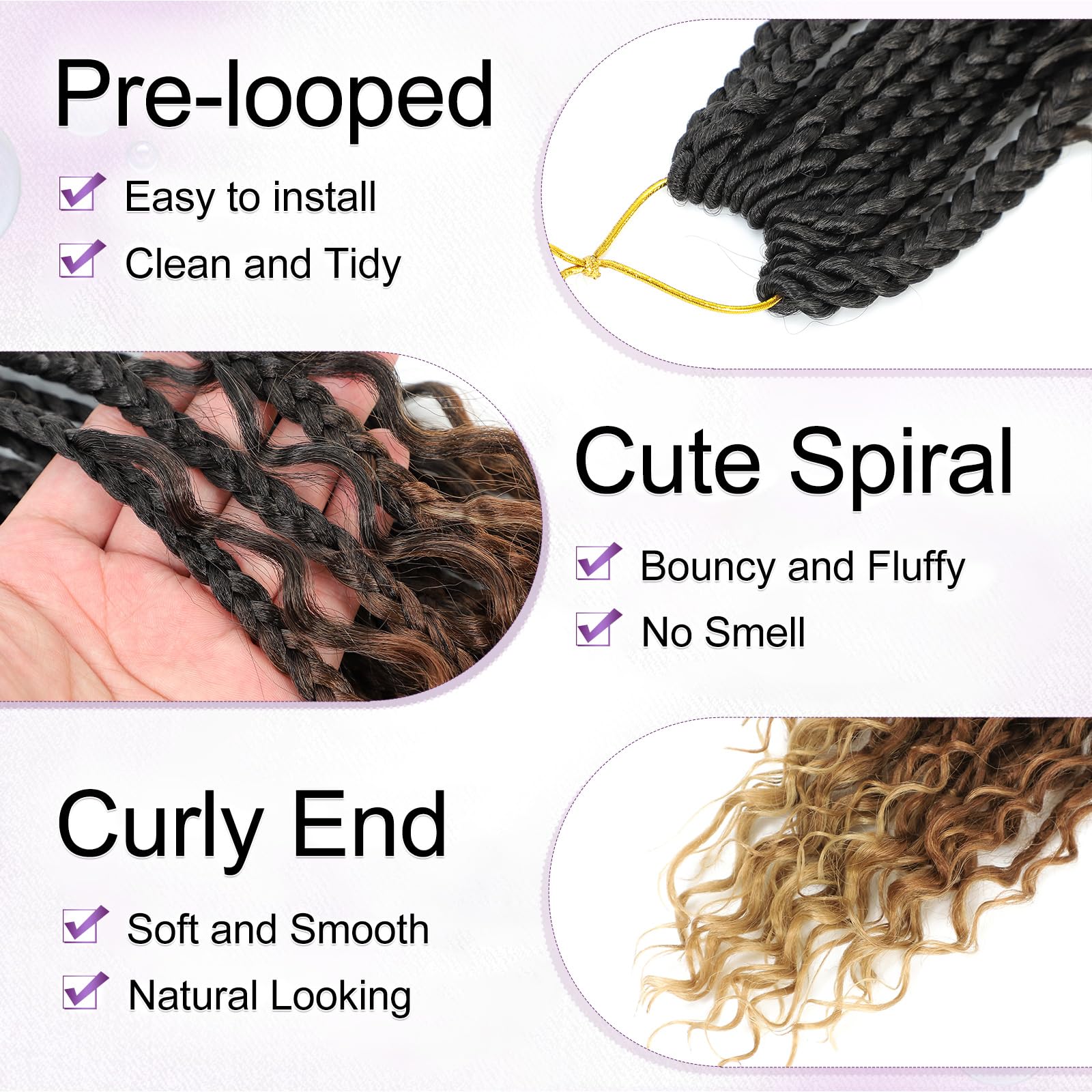14 inch Goddess Box Braids Cro - Women Bags Pack recensie en prijs