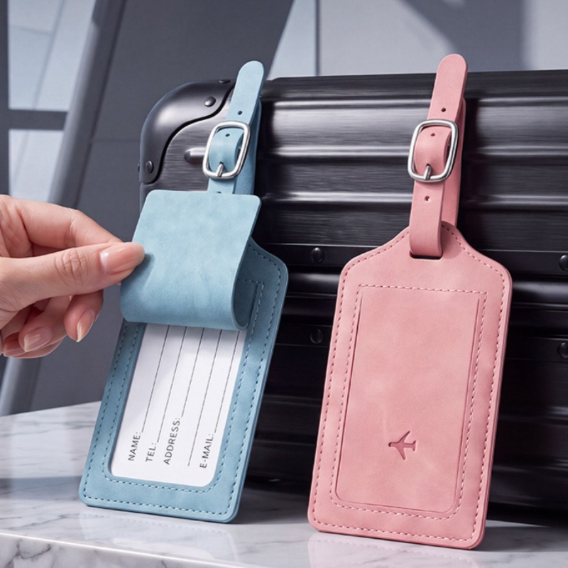 1PC PU Lederen Bagage Label Da - Women Bags Name recensie en prijs