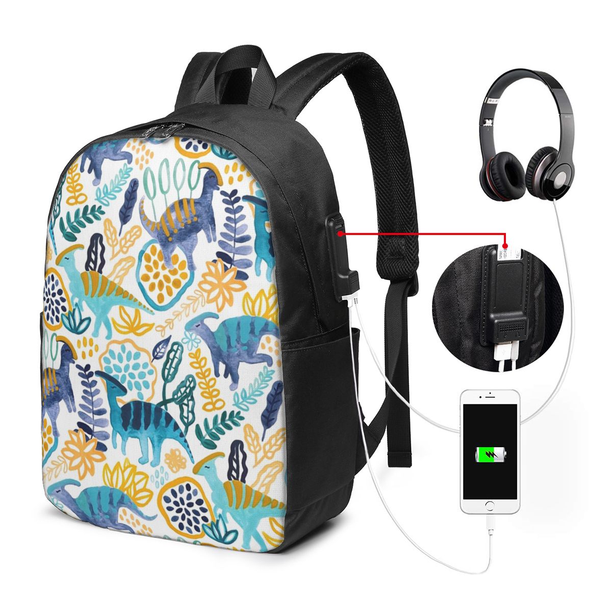 Gouache Parasaurolophuses Rugz - Women'S Bag recensie en prijs