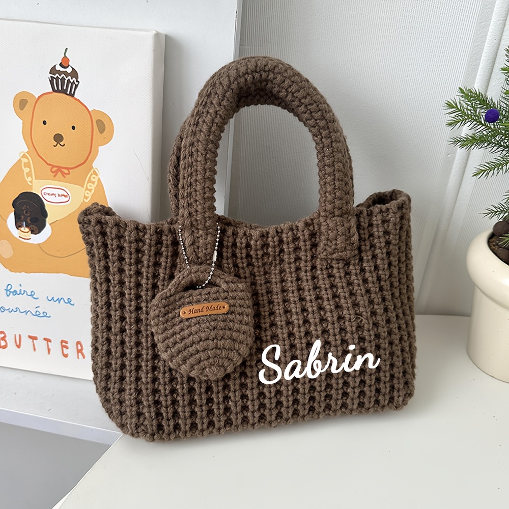 Op maat gemaakte gebreide draa - Women Bags Name recensie en prijs