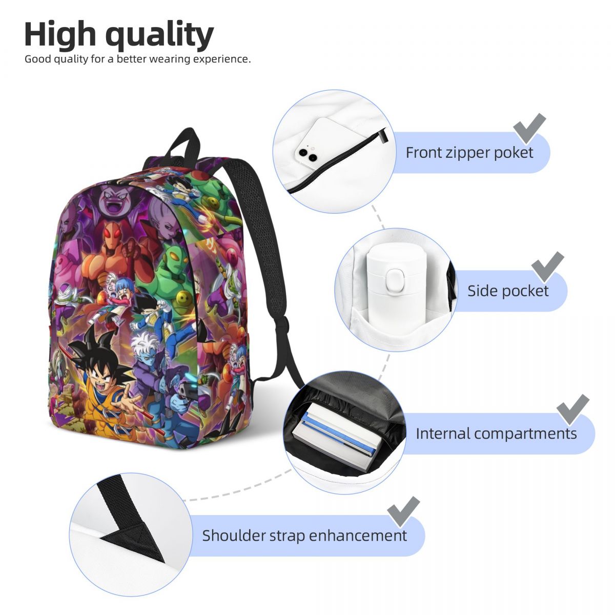 Dragon Ball DAIMA Fashion Rugz - Women'S Bags Going Out recensie en prijs