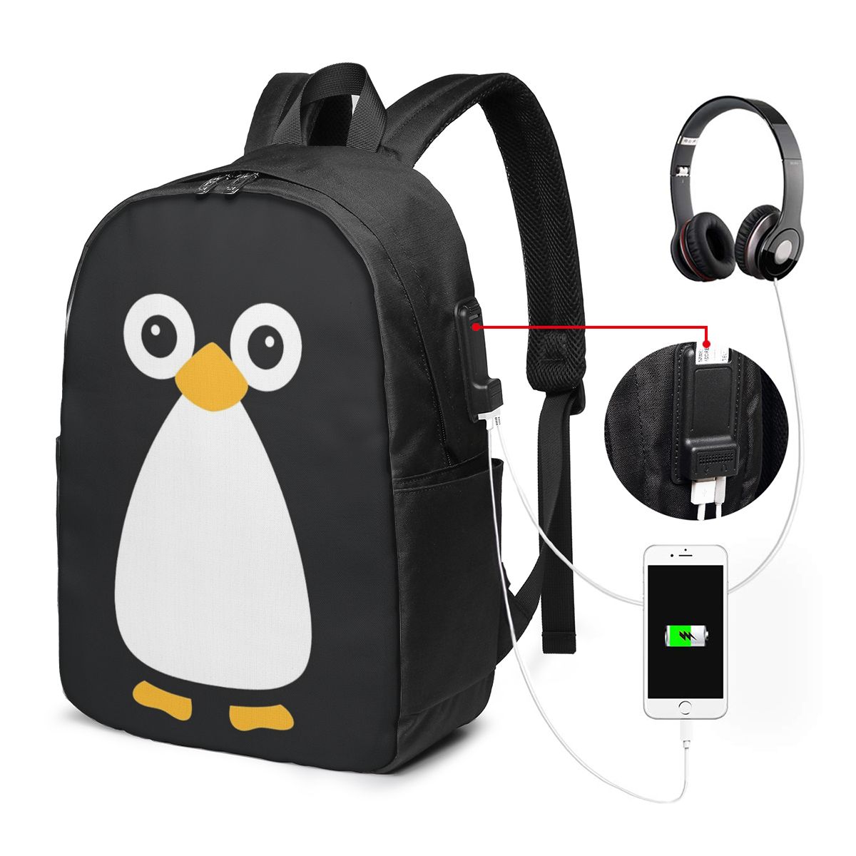 Leuke Vector Penguin-rugzak Re - Women'S Bag recensie en prijs